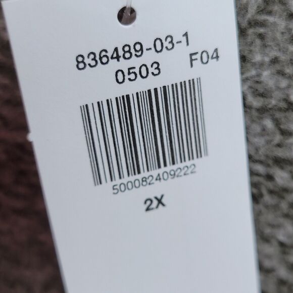 Old Navy Swim Bikini Top Women’s 2X Orange Coral Textured Rib Cinch Front NWT - Picture 12 of 14